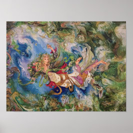 Den kommande konsten Vår Persian Farshchian Poster