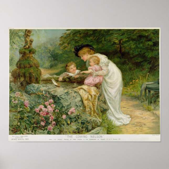 Den kommande Nelson, från Päronernas årsdag 1901 Poster (Framsidan)