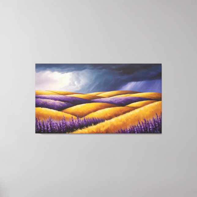 Den kommande stormen canvastryck (Framsida)