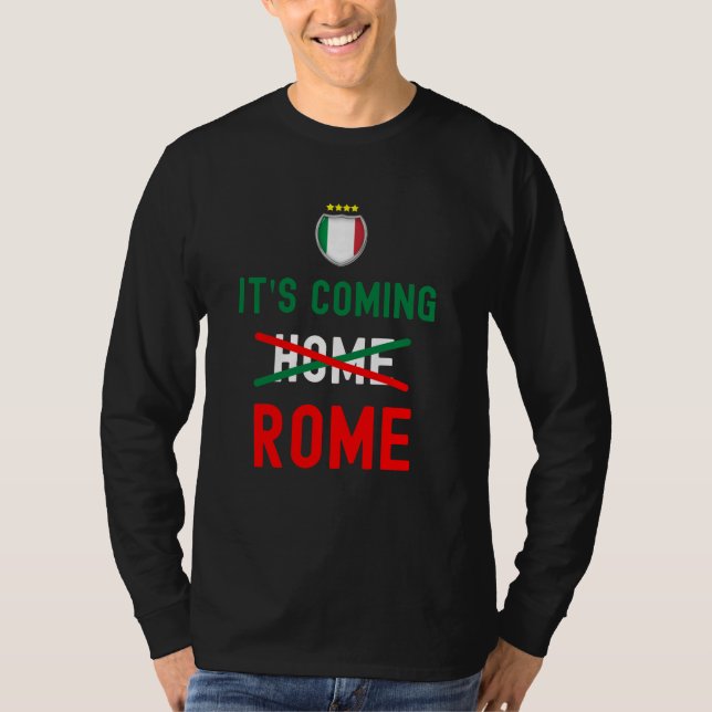 Den kommer hem - Foot - Italie - Rom T Shirt (Framsida)