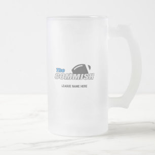 Den kommunala fotboll i Mugg 16 oz Frosted