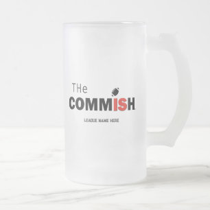 Den kommunala fotboll i Mugg 16 oz Frosted