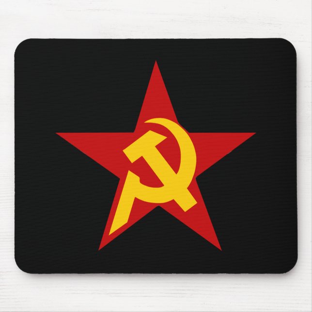 Den kommunistiska DHKC-stjärnan bultar & skäraPC:N Musmatta (Framsidan)