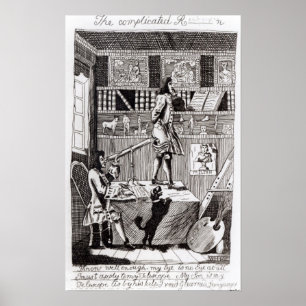 Den komplicerade Richardson 1724 Poster