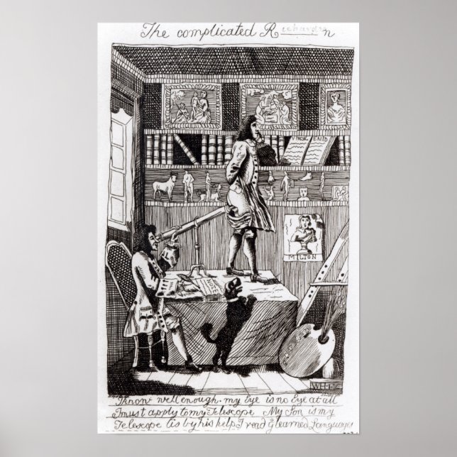 Den komplicerade Richardson 1724 Poster (Framsidan)