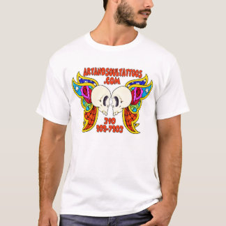 DEN KONST- & FÖR SOUL SKULLFLY SKJORTAN BEKLÄR TEE SHIRT