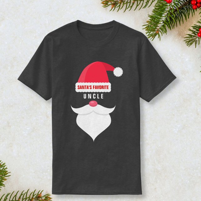 Den konstiga Anpassningsbarna jultomtens favoritmo T Shirt (Skapare uppladdad)