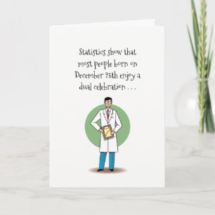 Den konstiga juldagen helgkort