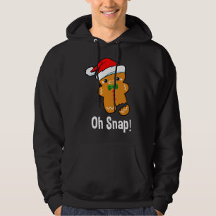 Den konstiga julen.. Börjar Pepparkaksgubbe Hoodie