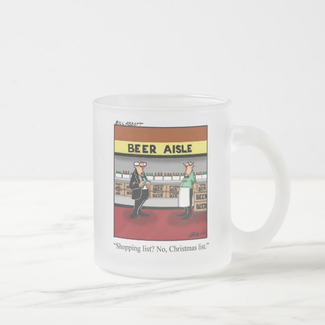 Den konstiga julen Frosted Beer Mugg (Höger)