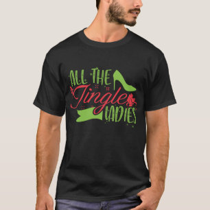 Den konstiga julen Pun hela Jingle Dam Klockor T Shirt