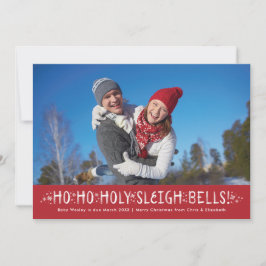 Den konstiga julhälsningsannonsen Heliga Sleigh Gr Julkort