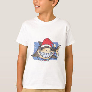 Den konstiga juljargkens Tecknad Tonåring Boy Girl T Shirt
