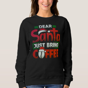 Den konstiga julskjortan som ber Santa om kaffe T Shirt