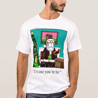 Den konstiga jultomtens Tecknad T-shirt