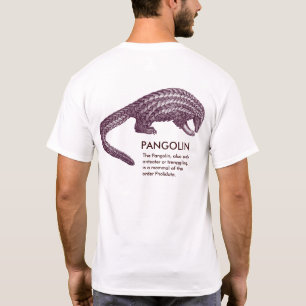 Den konstiga pangolinen, med definition, T-tröja T Shirt