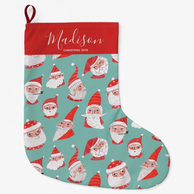 Den konstiga Secret Santa Dikt Gift jul Stor Julstrumpa (Framsidan)