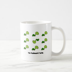 Den konstiga sköldpaddan kaffemugg
