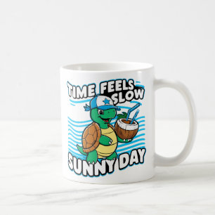Den konstiga soliga dagen kaffemugg