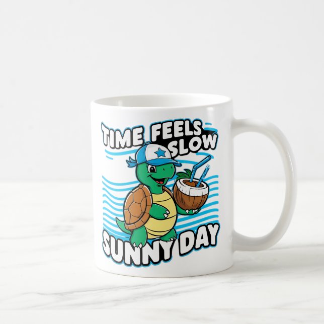 Den konstiga soliga dagen kaffemugg (Höger)