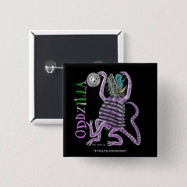 Den konstiga svanen av Oddzilla Knapp (Framsida & baksida)