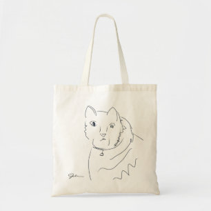 Den konstKitteh totot hänger lös - Tygkasse