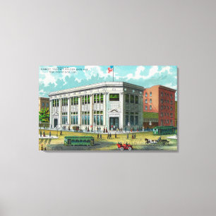 Den kontinentala Bldg- och lånassn.en Canvastryck