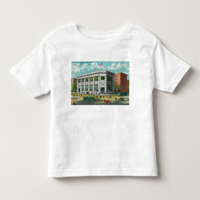 Den kontinentala Bldg- och lånassn.en T-shirt (Framsida)