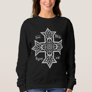 Den koptiska ortodoxa Kor med Jesus Kristus, Son t Shirt