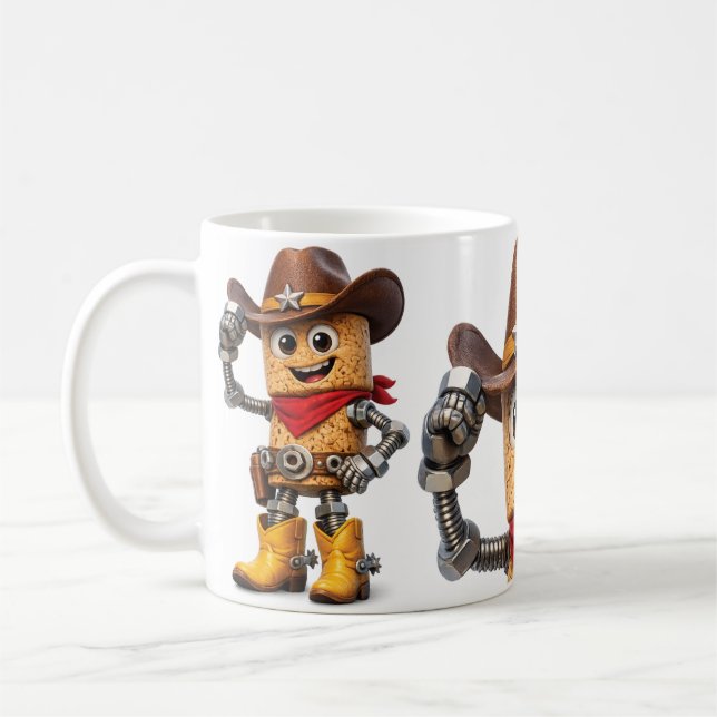 Den korkade sheriffen kaffemugg (Vänster)