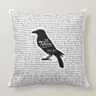 Den korpsvarta färdiga dikt av Edgar Allan Poe Kudde