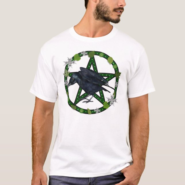 Den korpsvarta tshirten tee (Framsida)