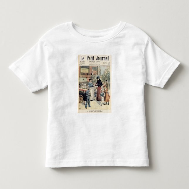 Den körsbärsröda säsongen t-shirt (Framsida)