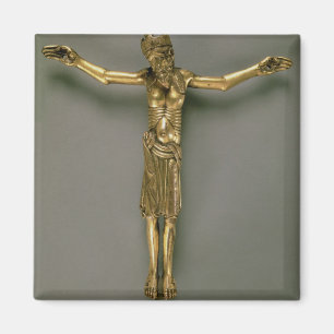 Den korsfäste Kristus, fransk, understöder halva Magnet