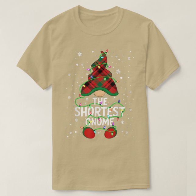 Den kortaste Gnome-familjen som matchar Group Jula T Shirt (Design framsida)