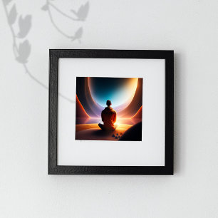 Den kosmetiska buddha   Digital Art-Poster Poster