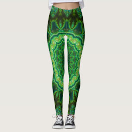 Den kosmiska broccolisvarten tänder översvallande leggings