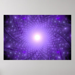 Den kosmiska lotusblomman poster