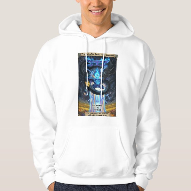 Den Kosmiska Smältdegeln där hans själ härdas Hoodie (Framsida)
