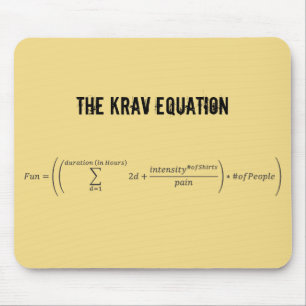 "Den Krav likställanden" Mousepad Musmatta