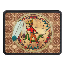 Den krigare inhemska amerikanska folkkonsten skydd för dragkrok