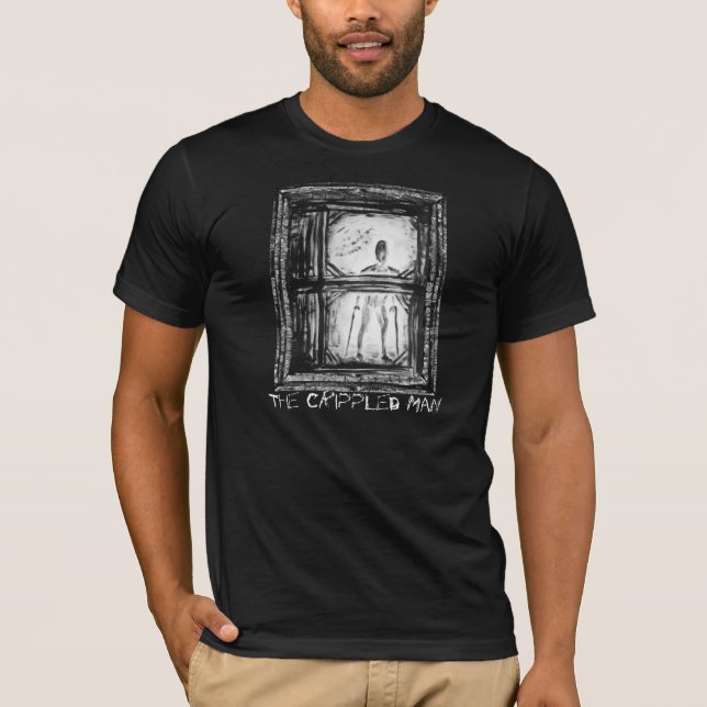 Den kriminella mannen t-shirt (Framsida)