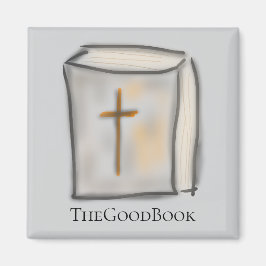 Den kristna bibeln i GoodBook med Kor Magnet
