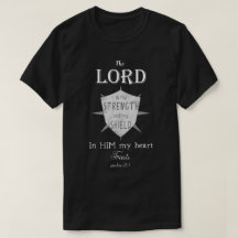 Den kristna bibelversen, Psalm28:7, skyddar