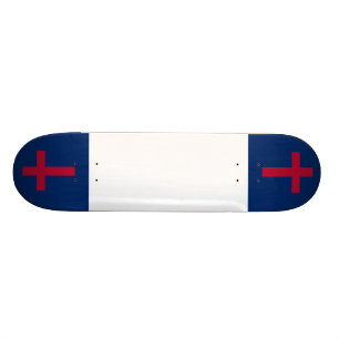 Den kristna flagga stiger ombord old school skateboard bräda 18 cm