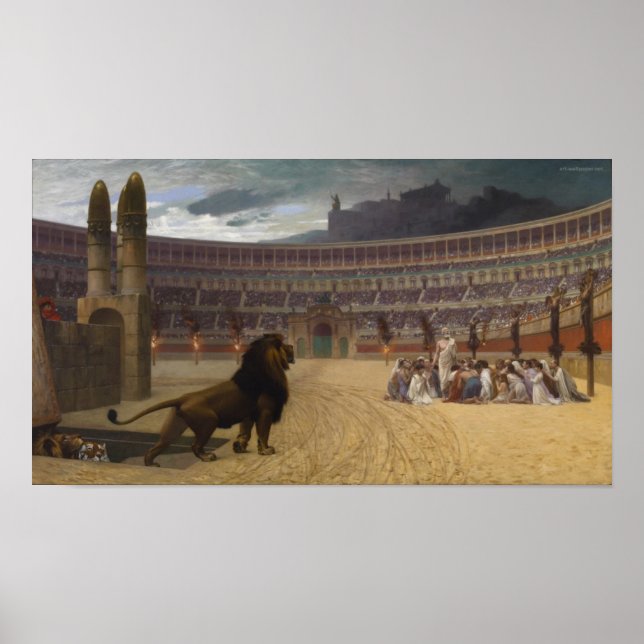 Den kristna martyrern i förra Prayer Poster (Framsidan)