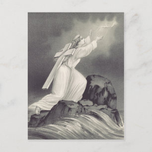 Den kristna symbolen kor och Krona Vykort