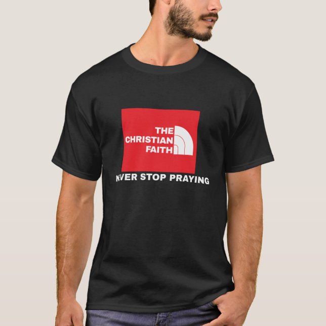Den kristna tron t shirt (Framsida)