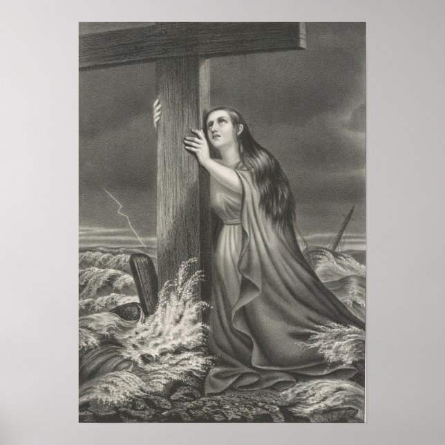 Den kristnas fristad Sten i åldern 1868 Poster (Framsidan)