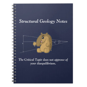 Den kritiska teaterstrukturen - strukturell geolog anteckningsbok